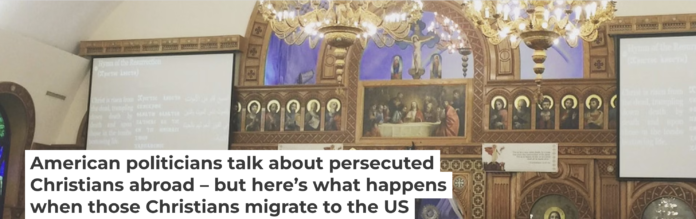 Coptic Easter liturgy, East Brunswick, N.J., April 2017. Candace Lukasik, CC BY-SA